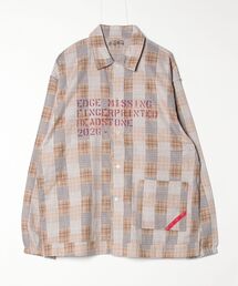 fridge | 【PHINGERIN】フィンガリン HAND-STENCILED NIGHT SHIRT(シャツ/ブラウス)