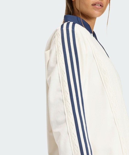 adidas(アディダス)の「adidas Originals ウィンターライズド 長袖 サッカージャージー / ロンT / アディダスオリジナルス adidas Originals(Tシャツ/カットソー・レディース・ホワイト・XX-LARGE/LARGE/MEDIUM/SMALL/X-LARGE/X-SMALL)」の5枚目の写真