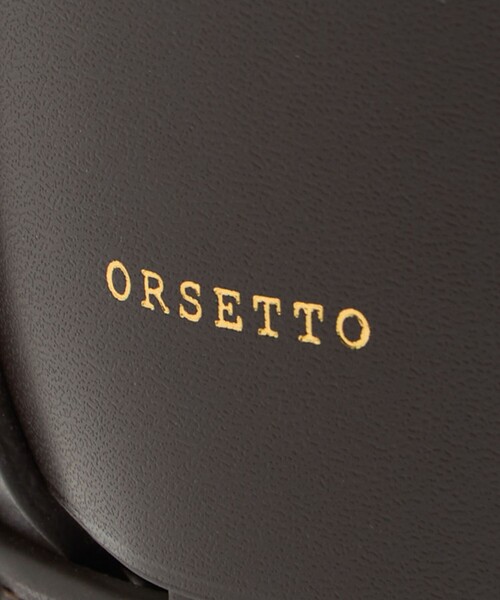ORSETTO(オルセット)の「<ORSETTO>RETE バケットバッグ(トートバッグ・レディース・ダークブラウン・FREE)」の12枚目の写真