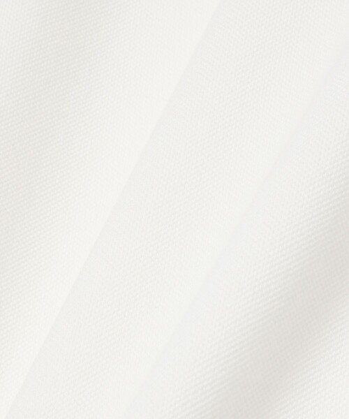 LACOSTE（ラコステ）の「【EC限定】ショルダーテーピング 鹿の子ポロシャツ（ポロシャツ・メンズ・オフホワイト/ブラック・2/3/5/4）」の3枚目の写真
