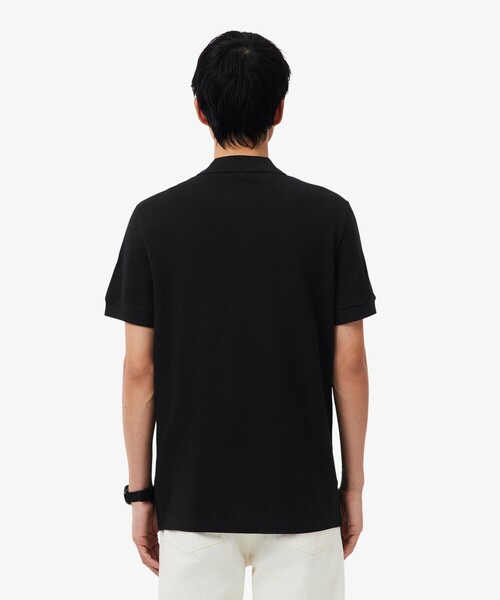 LACOSTE（ラコステ）の「【EC限定】ショルダーテーピング 鹿の子ポロシャツ（ポロシャツ・メンズ・オフホワイト/ブラック・2/3/5/4）」の11枚目の写真
