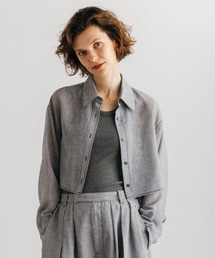 CREDONA | SHEER SHIRT/シアーシャツ(シャツ/ブラウス)