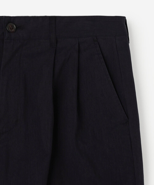 DANTON(ダントン)の「DANTON | コットンナイロンツイル 2タックワイドイージーパンツ MEN(その他パンツ・メンズ・ネイビー/ベージュ・44/42/40)」の3枚目の写真