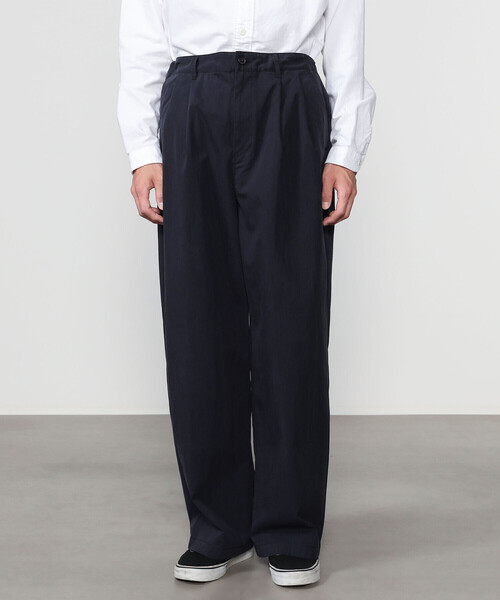 DANTON(ダントン)の「DANTON | コットンナイロンツイル 2タックワイドイージーパンツ MEN(その他パンツ・メンズ・ネイビー/ベージュ・44/42/40)」の8枚目の写真