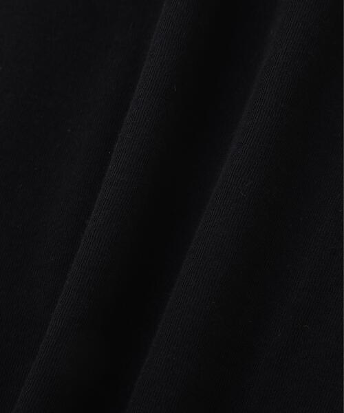 YLEVE(イレーヴ)の「YLEVE / SHEER HIGH-TWIST RIB JERSEY PULLOVER(Tシャツ/カットソー・レディース・ブラック/ホワイト・1)」の5枚目の写真