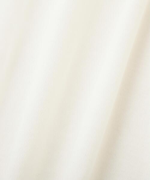 YLEVE(イレーヴ)の「YLEVE / SHEER HIGH-TWIST RIB JERSEY PULLOVER(Tシャツ/カットソー・レディース・ブラック/ホワイト・1)」の14枚目の写真