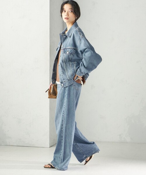 Levi's（リーバイス）の「Levi’s: 90S TRUCKER JKT 26AW（デニムジャケット・レディース・スカイブルー・ONE SIZE）」の3枚目の写真