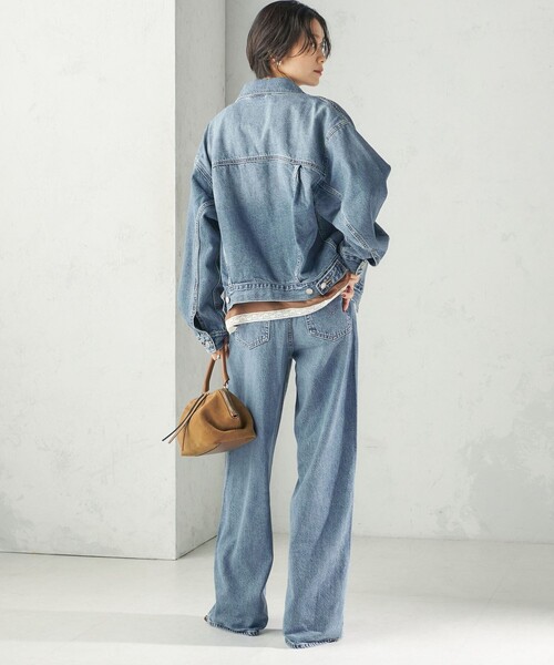 Levi's（リーバイス）の「Levi’s: 90S TRUCKER JKT 26AW（デニムジャケット・レディース・スカイブルー・ONE SIZE）」の4枚目の写真