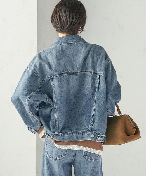 Levi's（リーバイス）の「Levi’s: 90S TRUCKER JKT 26AW（デニムジャケット・レディース・スカイブルー・ONE SIZE）」の8枚目の写真