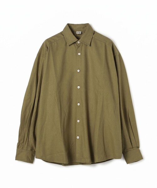 BASERANGE(ベースレンジ)の「BASERANGE WILD シャツ(シャツ/ブラウス・レディース・ライトカーキ・XS)」の1枚目の写真