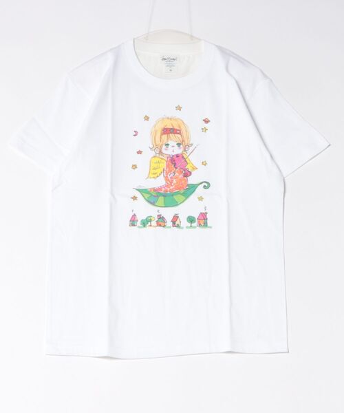 salle de bal(サルデバル)の「【 ADO MIZUMORI / ミズモリアド 】 水森亜土 カラー Tシャツ WNI(Tシャツ/カットソー・レディース・その他5/その他3/その他7/その他2/その他6/その他1/その他4/その他8・FREE)」の5枚目の写真