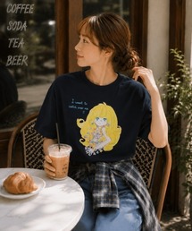 salle de bal（サルデバル）の「【 ADO MIZUMORI / ミズモリアド 】 水森亜土　カラー　Tシャツ　WNI（Tシャツ/カットソー）」