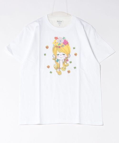 salle de bal(サルデバル)の「【 ADO MIZUMORI / ミズモリアド 】 水森亜土 カラー Tシャツ WNI(Tシャツ/カットソー・レディース・その他5/その他3/その他7/その他2/その他6/その他1/その他4/その他8・FREE)」の9枚目の写真