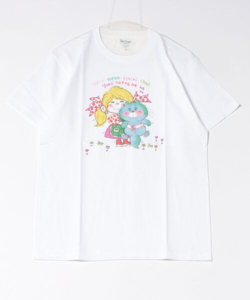 salle de bal(サルデバル)の「【 ADO MIZUMORI / ミズモリアド 】 水森亜土 カラー Tシャツ WNI(Tシャツ/カットソー・レディース・その他5/その他3/その他7/その他2/その他6/その他1/その他4/その他8・FREE)」の12枚目の写真