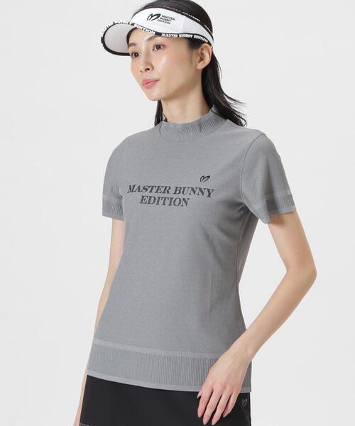 MASTER BUNNY EDITION(マスターバニーエディション)の「リブスタート半袖ハイネックカットソー(Tシャツ/カットソー・レディース・グレー/ホワイト/ブラック・SMALL/MEDIUM/LARGE)」の13枚目の写真