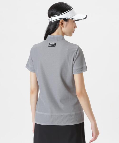 MASTER BUNNY EDITION(マスターバニーエディション)の「リブスタート半袖ハイネックカットソー(Tシャツ/カットソー・レディース・グレー/ホワイト/ブラック・SMALL/MEDIUM/LARGE)」の15枚目の写真