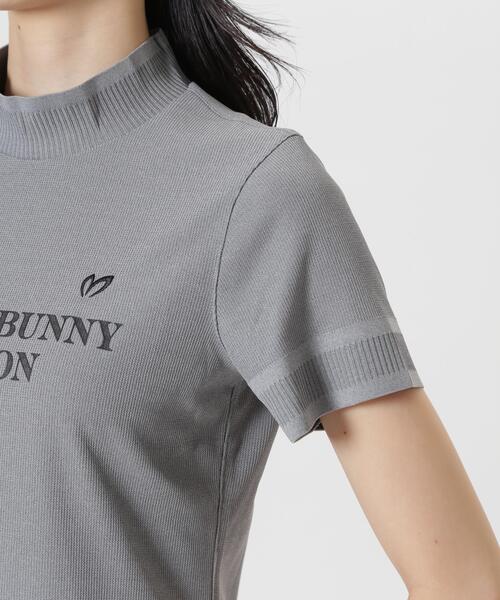 MASTER BUNNY EDITION(マスターバニーエディション)の「リブスタート半袖ハイネックカットソー(Tシャツ/カットソー・レディース・グレー/ホワイト/ブラック・SMALL/MEDIUM/LARGE)」の12枚目の写真