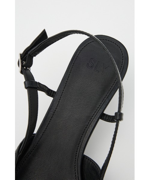 SLY(スライ)の「【人気アイテムが再入荷】RANDOM STUDS MULE ランダムスタッズミュール(サンダル・レディース・ブラック・SMALL/LARGE/MEDIUM)」の9枚目の写真