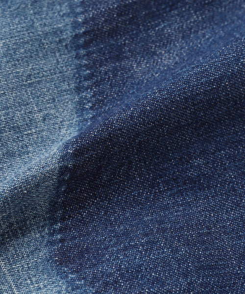 Maison Margiela(メゾンマルジェラ)の「MAISON MARGIELA(メゾン マルジェラ) BICOLOR DENIM SHIRT(シャツ/ブラウス・メンズ・コバルトブルー・48/46)」の3枚目の写真