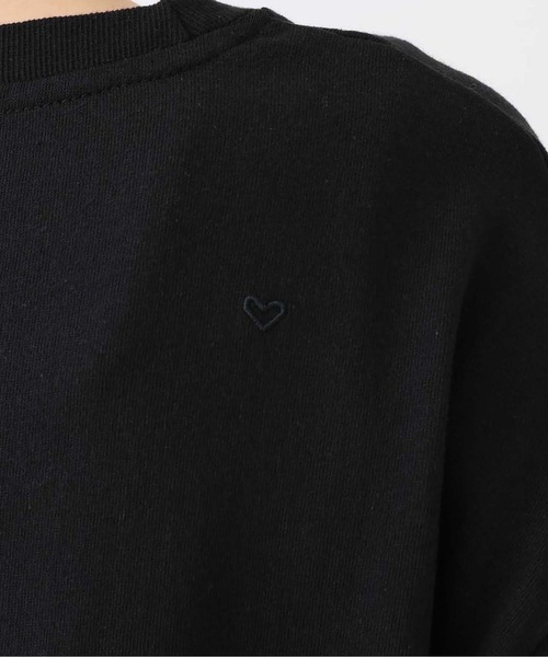 HEART MARKET(ハートマーケット)の「ワイドな無地ロンT(Tシャツ/カットソー・レディース・ブルー/ナチュラル/ブラック/ホワイト/チャコール・LARGE/MEDIUM/LL)」の8枚目の写真