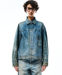 TOLQ（トルク）の「Trompe loeil Denim Jacket（ブルゾン）」
