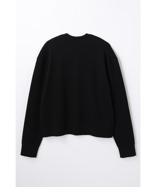 ENFOLD(エンフォルド)の「STANDARD CARDIGAN(ニット/セーター・レディース・チャコールグレー/ブラック・38)」の3枚目の写真