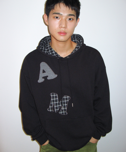 AMESWORLDWIDE（アメスワールドワイド）の「ビッグパッチアップリケパーカー ブラック（パーカー・レディース・その他・SMALL/MEDIUM/LARGE）」の6枚目の写真