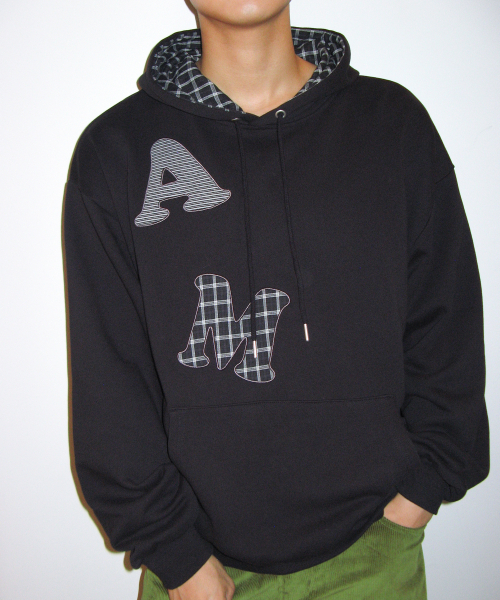 AMESWORLDWIDE（アメスワールドワイド）の「ビッグパッチアップリケパーカー ブラック（パーカー・レディース・その他・SMALL/MEDIUM/LARGE）」の7枚目の写真
