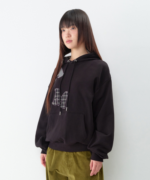 AMESWORLDWIDE（アメスワールドワイド）の「ビッグパッチアップリケパーカー ブラック（パーカー・レディース・その他・SMALL/MEDIUM/LARGE）」の10枚目の写真