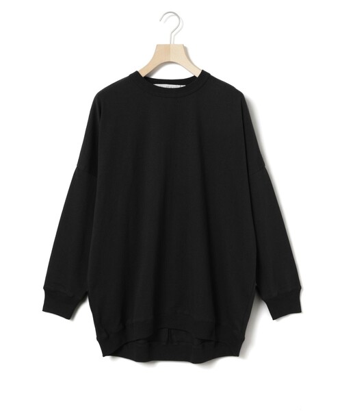 MidiUmi（ミディウミ）の「MidiUmi コクーンTシャツ（Tシャツ/カットソー・レディース・オフホワイト/ブラック・FREE）」の2枚目の写真