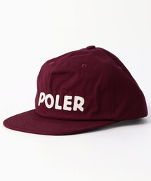 POLeR（ポーラー）の「POLeR/ポーラー POLER COTTON CAP（キャップ）」