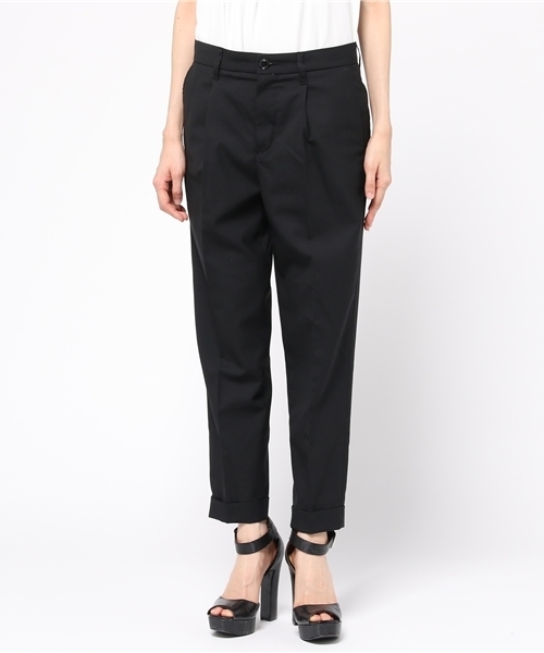 HYSTERIC GLAMOUR(ヒステリックグラマー)の「アンクルPT(スラックス・レディース・ブラック/ネイビー/グレー・SMALL/MEDIUM/X-SMALL)」の12枚目の写真