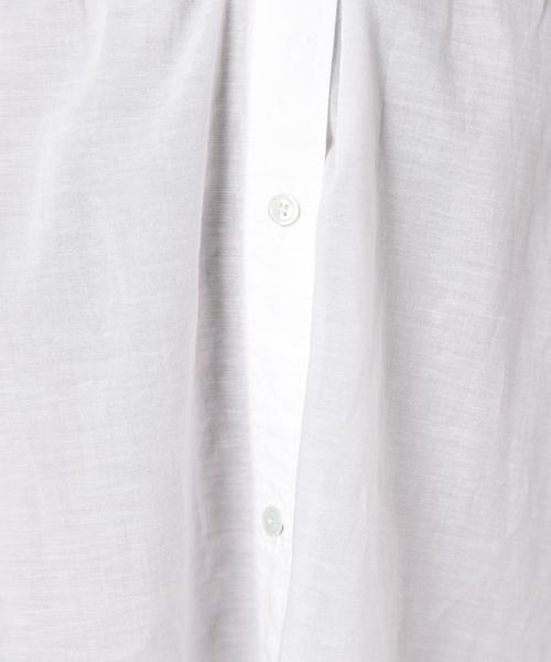 green label relaxing（グリーンレーベルリラクシング）の「KC TEN/C/L シャツ ワンピース◆（シャツワンピース・レディース・オフホワイト/ベージュ/オリーブ/ネイビー・FREE）」の21枚目の写真