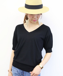 N.（N. Natural Beauty Basic） | 綿モダールハイツイストニット(ニット/セーター)