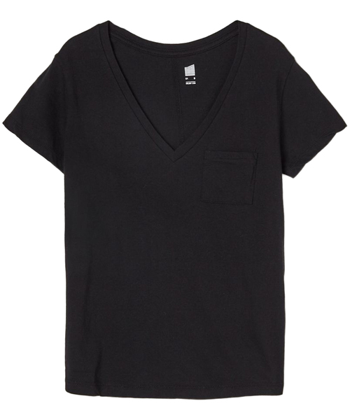 COLONY 2139（コロニートゥーワンスリーナイン）の「天竺コットンVネック半袖Tシャツ（Tシャツ/カットソー・レディース・ブラック/グレー/ホワイト・SMALL/MEDIUM/LARGE）」の16枚目の写真