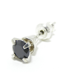 e.m. | ブラックジルコニアゆれピアス(ピアス（片耳用）)