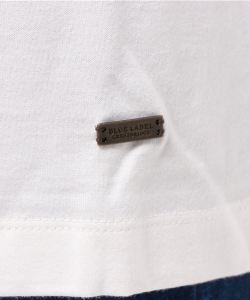 BLUE LABEL CRESTBRIDGE（ブルーレーベルクレストブリッジ）の「クレストブリッジチェックポケット付き　チュニック（チュニック・レディース・グレー/ネイビー/ブラック/レッド/オフホワイト・38/40）」の12枚目の写真