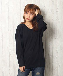 SpRay | カシミアタッチＶニット(ニット/セーター)