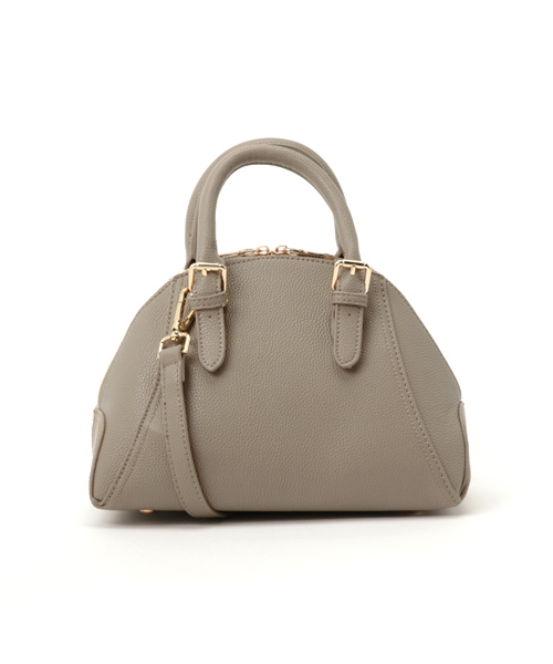 PLAIN CLOTHING（プレーンクロージング）の「テリーヌ型ハンドバッグ/ショルダーバッグ【PLAIN CLOTHING】（ショルダーバッグ・レディース・ベージュ/ダークグレー/ブラック/レッド/キャメル・FREE）」の4枚目の写真