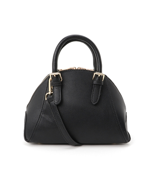 PLAIN CLOTHING（プレーンクロージング）の「テリーヌ型ハンドバッグ/ショルダーバッグ【PLAIN CLOTHING】（ショルダーバッグ・レディース・ベージュ/ダークグレー/ブラック/レッド/キャメル・FREE）」の2枚目の写真