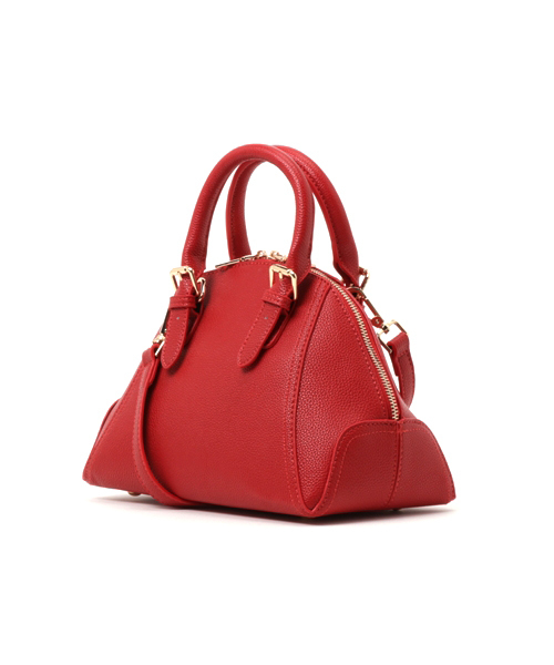 PLAIN CLOTHING（プレーンクロージング）の「テリーヌ型ハンドバッグ/ショルダーバッグ【PLAIN CLOTHING】（ショルダーバッグ・レディース・ベージュ/ダークグレー/ブラック/レッド/キャメル・FREE）」の6枚目の写真