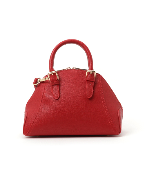 PLAIN CLOTHING（プレーンクロージング）の「テリーヌ型ハンドバッグ/ショルダーバッグ【PLAIN CLOTHING】（ショルダーバッグ・レディース・ベージュ/ダークグレー/ブラック/レッド/キャメル・FREE）」の7枚目の写真