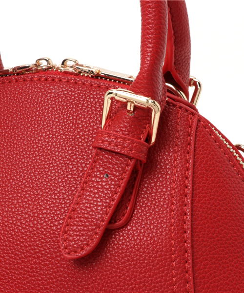 PLAIN CLOTHING（プレーンクロージング）の「テリーヌ型ハンドバッグ/ショルダーバッグ【PLAIN CLOTHING】（ショルダーバッグ・レディース・ベージュ/ダークグレー/ブラック/レッド/キャメル・FREE）」の8枚目の写真