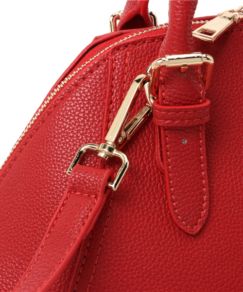 PLAIN CLOTHING（プレーンクロージング）の「テリーヌ型ハンドバッグ/ショルダーバッグ【PLAIN CLOTHING】（ショルダーバッグ・レディース・ベージュ/ダークグレー/ブラック/レッド/キャメル・FREE）」の9枚目の写真