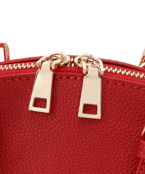 PLAIN CLOTHING（プレーンクロージング）の「テリーヌ型ハンドバッグ/ショルダーバッグ【PLAIN CLOTHING】（ショルダーバッグ・レディース・ベージュ/ダークグレー/ブラック/レッド/キャメル・FREE）」の10枚目の写真