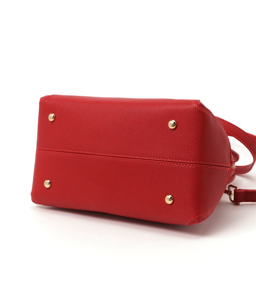 PLAIN CLOTHING（プレーンクロージング）の「テリーヌ型ハンドバッグ/ショルダーバッグ【PLAIN CLOTHING】（ショルダーバッグ・レディース・ベージュ/ダークグレー/ブラック/レッド/キャメル・FREE）」の11枚目の写真