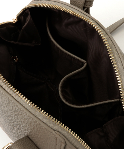 PLAIN CLOTHING（プレーンクロージング）の「テリーヌ型ハンドバッグ/ショルダーバッグ【PLAIN CLOTHING】（ショルダーバッグ・レディース・ベージュ/ダークグレー/ブラック/レッド/キャメル・FREE）」の15枚目の写真