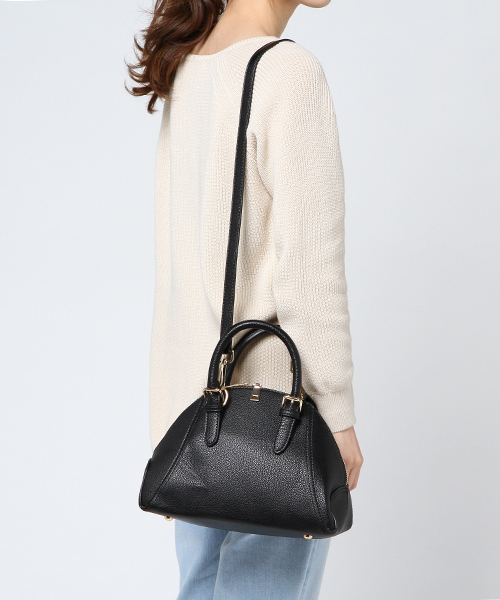 PLAIN CLOTHING（プレーンクロージング）の「テリーヌ型ハンドバッグ/ショルダーバッグ【PLAIN CLOTHING】（ショルダーバッグ・レディース・ベージュ/ダークグレー/ブラック/レッド/キャメル・FREE）」の18枚目の写真