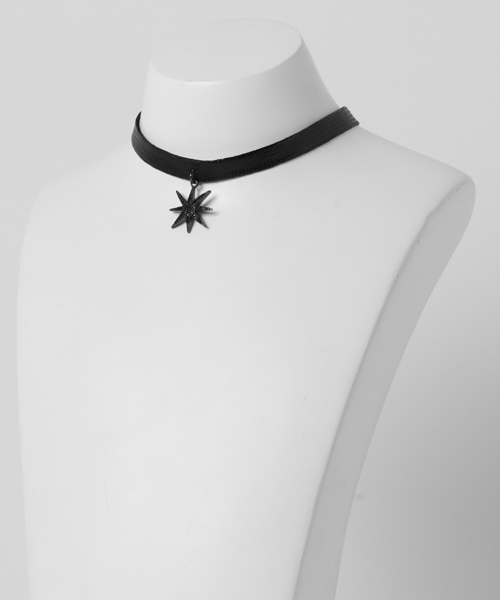 ROSE BUD（ローズバッド）の「（RF JEWELRY）AD4897 （ネックレス・レディース・ブラック・ONE SIZE）」の4枚目の写真