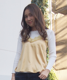 dazzlin | サテンキャミソール(キャミソール)